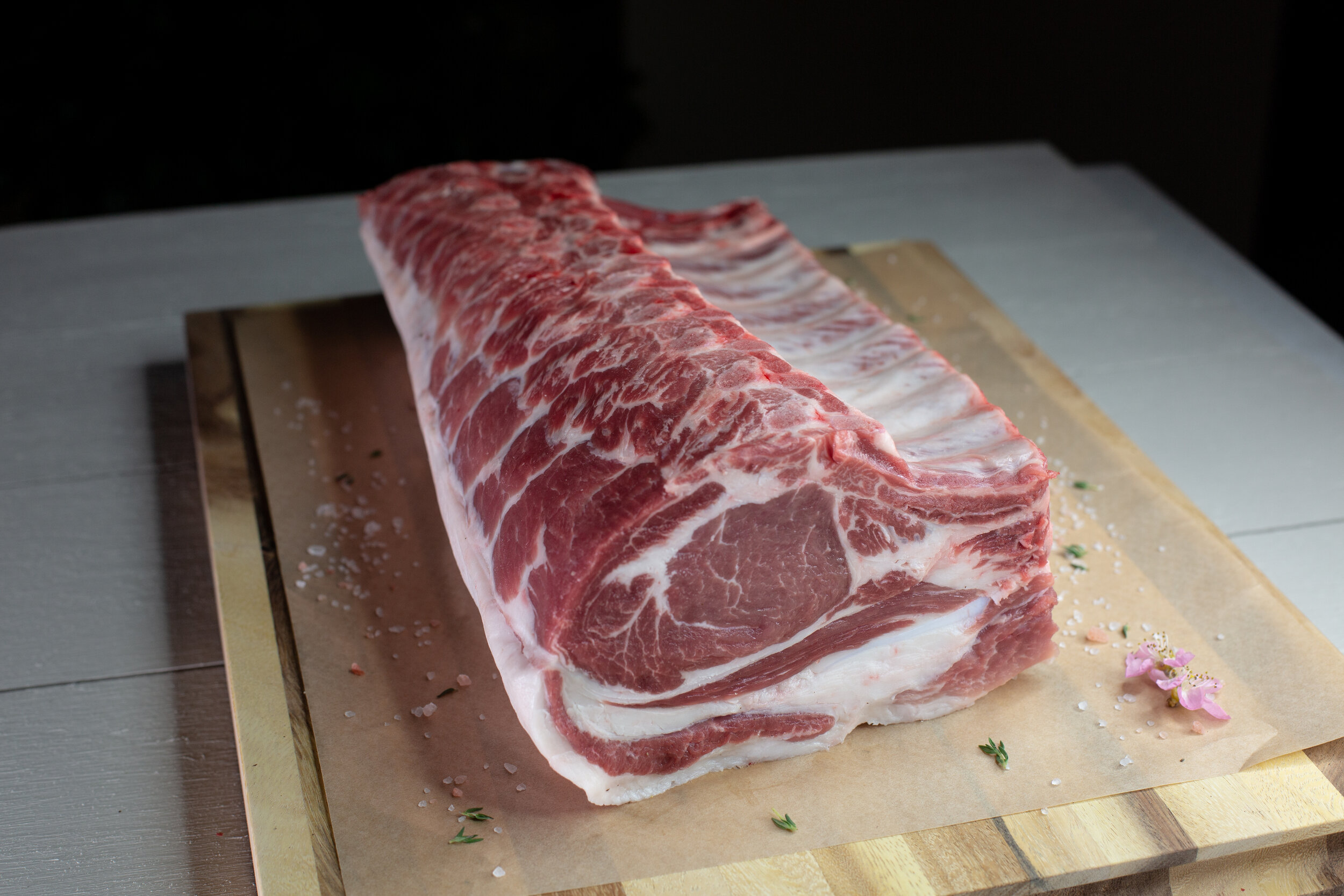 8 Bone Loin Rack — Sakura Pork